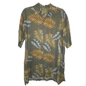 Cubavera Mens Tropical Hawiian Shirt